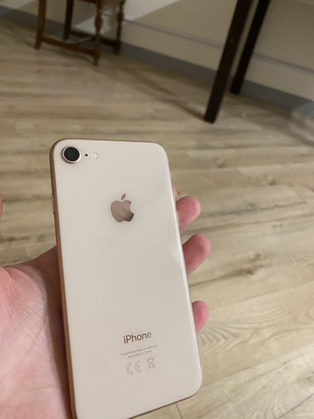 IPhone 8, 64 GB, Desert Titanium, Barmaq izi — Apple iPhone, Bakı (6)