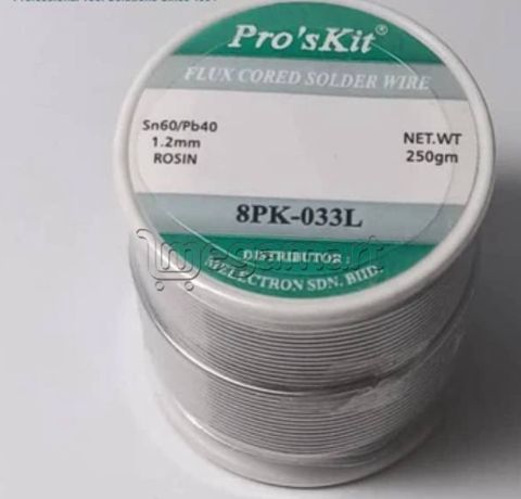 Lehim aləti üçün aksessuar Pro'sKit 8PK-033L (250g., 1.2mm) — 58.99 ₼ · Bakı · Elektrik alətləri Lehim aləti üçün aksessuar Pro'sKit 8PK-033L (250g., 1.2mm) — Bakı