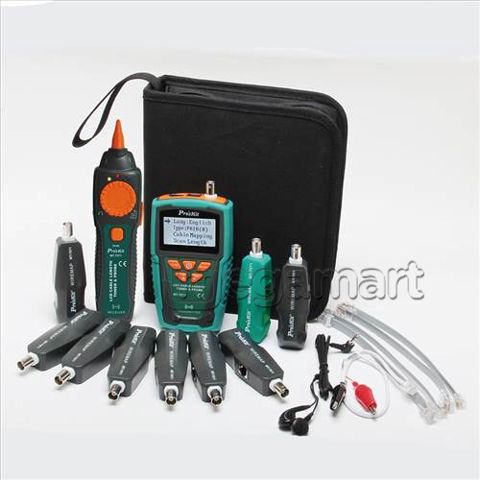Kabel test cihazı Pro'skit MT-7071K LCD Cable Length Toner and Probe Kit — 409.99 ₼ · Bakı · Sənaye Kabel test cihazı Pro'skit MT-7071K LCD Cable Length Toner and Probe Kit — Bakı