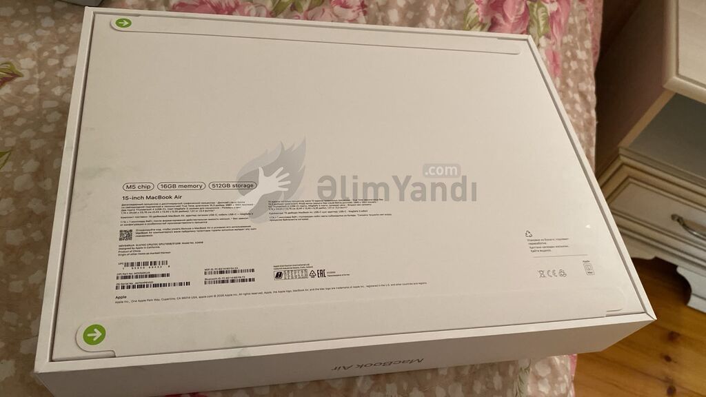 Yeni Apple MacBook, 15.4 AMD A10, 512 GB, Ünvandan götürm — Elektronika, Bakı (2)