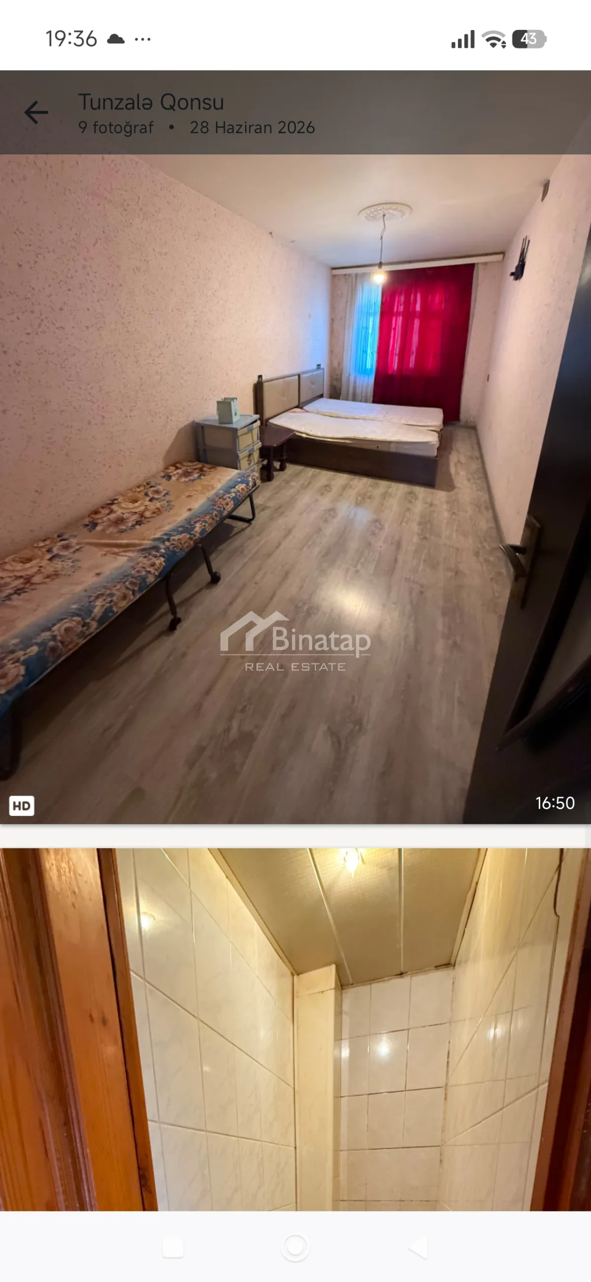 Satılır 2 otaqlı köhnə tikili 50 m², Xırdalan şəhəri — Mənzil, Bakı (5)