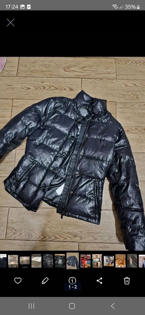 Puxovik kurtka, Benetton, S — Digah
