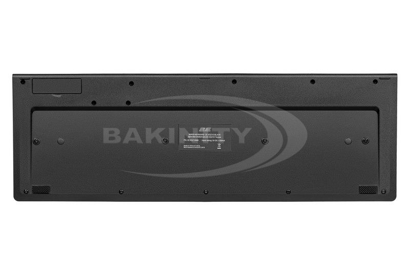 Keyboard 2E KS210 Slim WL Black (2E-KS210WB) — Kompüterlər və noutbuklar, Bakı (2)