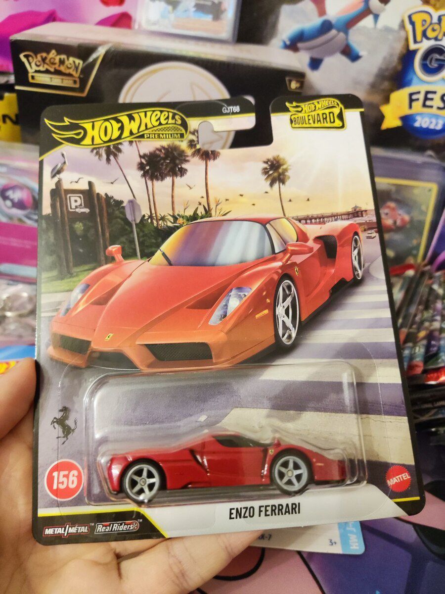 Ferrari Enzo - Hot Wheels Premium Boulevard — Kolleksiyalar, Bakı (2)