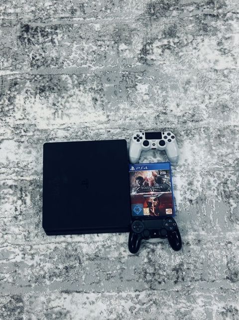PlayStation 4 Slim oyun konsolu dəsti Komplekt: - PS4 Slim konsol — 400 ₼ · Digah · Oyun konsolları PlayStation 4 Slim oyun konsolu dəsti Komplekt: - PS4 Slim konsol — Digah