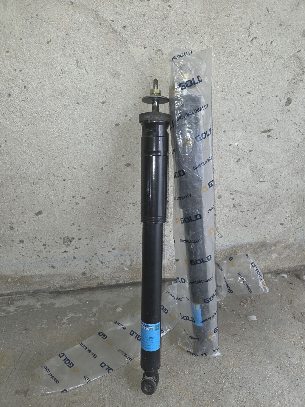 Sachs Super Touring arxa amortizator - Model/Part No: 124 390 (54 — Gidiş hissəsi, Saray (4)