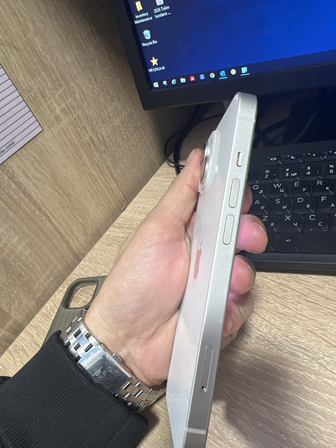 Apple iPhone 14 Starlight 128GB/6GB — Smartfonlar, Bakı (4)