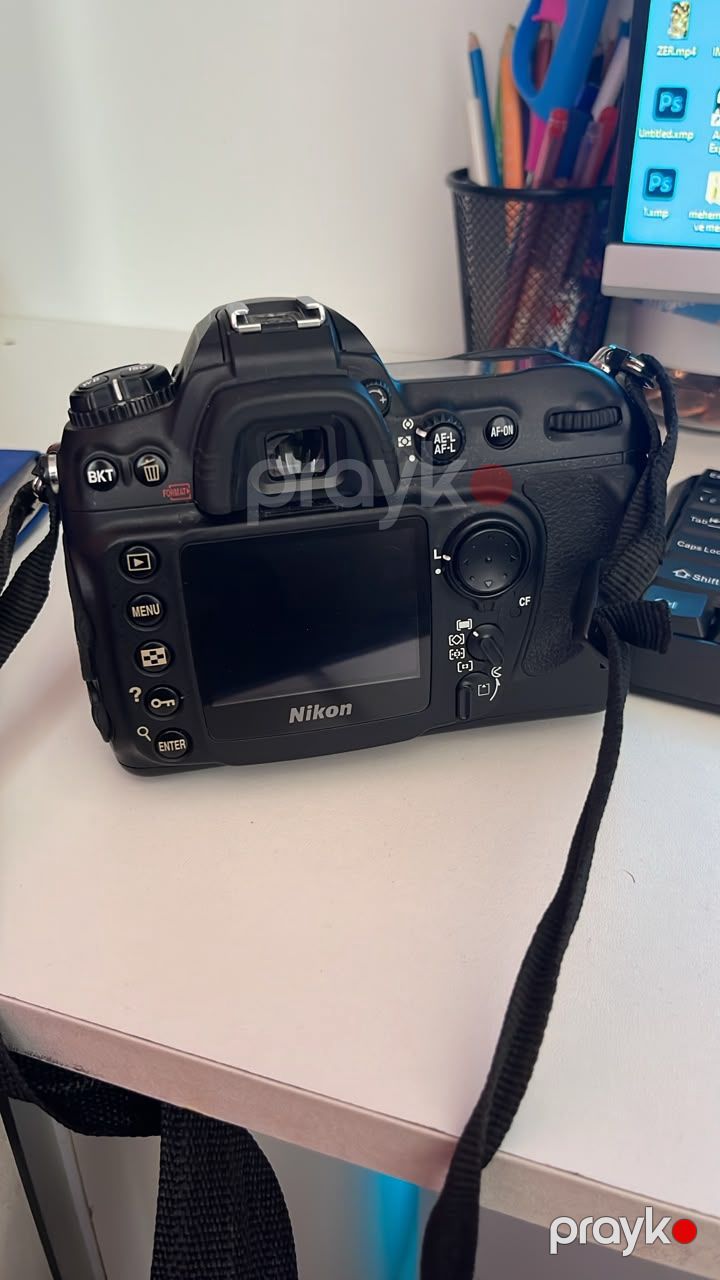 Nikon D200DSLR Fotokamera 18-55mm Lens ilə — Fotoaparat, Bakı (2)