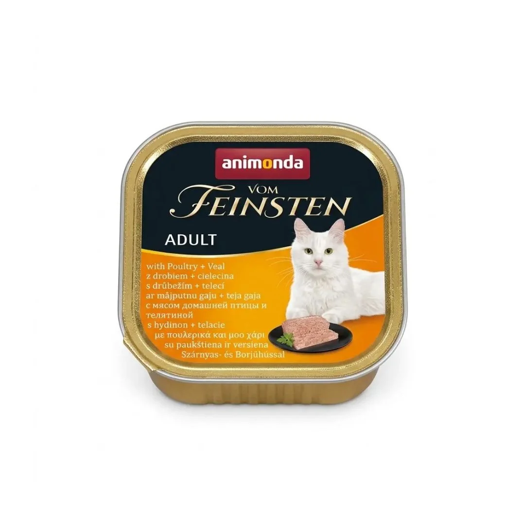 Animonda Vom Feinsten Adult, toyuq və mal əti ilə böyük pişiklər üçün yaş pasta yeməyi, 100 гр — 2.4 ₼ · Bakı · Pişiklər Animonda Vom Feinsten Adult, toyuq və mal əti ilə böyük pişiklər üçün yaş pasta yeməyi, 100 гр — Bakı