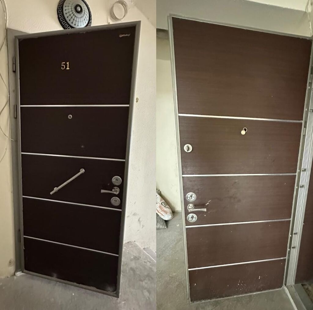 qapı satılır. - Qiymət: 220 AZN - Ölçü: Hündürlük 2.20 m — Pəncərələr, qapılar, balkonlar, Bakı