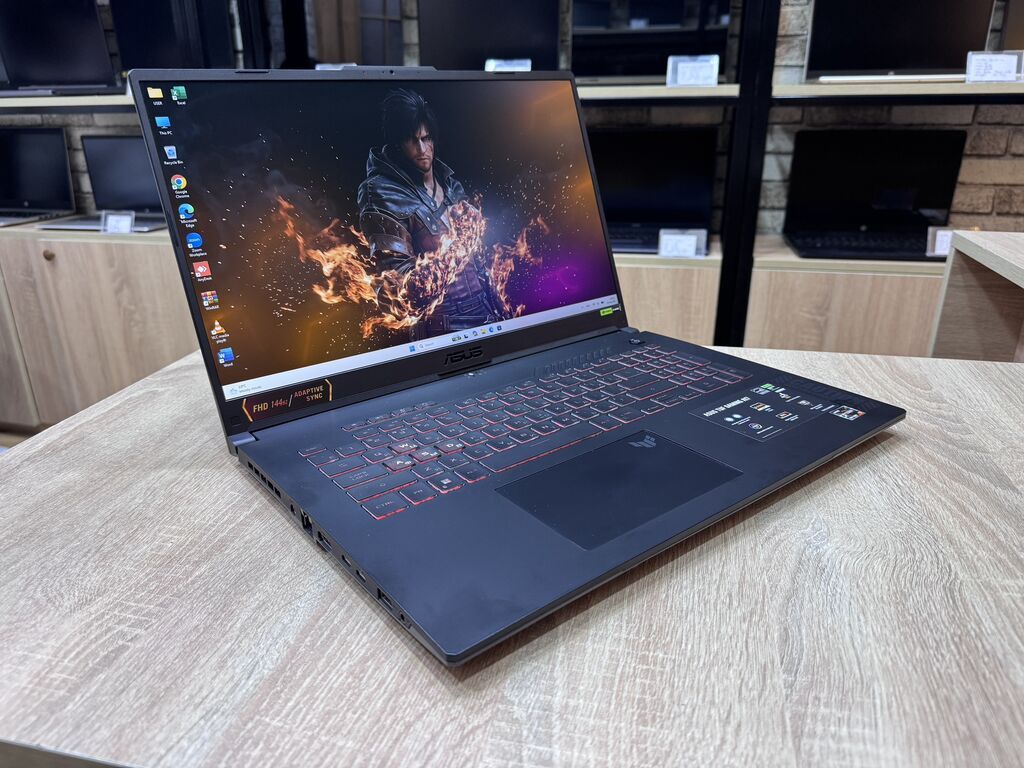İşlənmiş ASUS TUF Gaming, 17 AMD Ryzen 7, 1 TB, Ünvandan götürmə, Ödənişli çatdırılma, Rayonlara çatdırılma — Asus, Bakı (3)