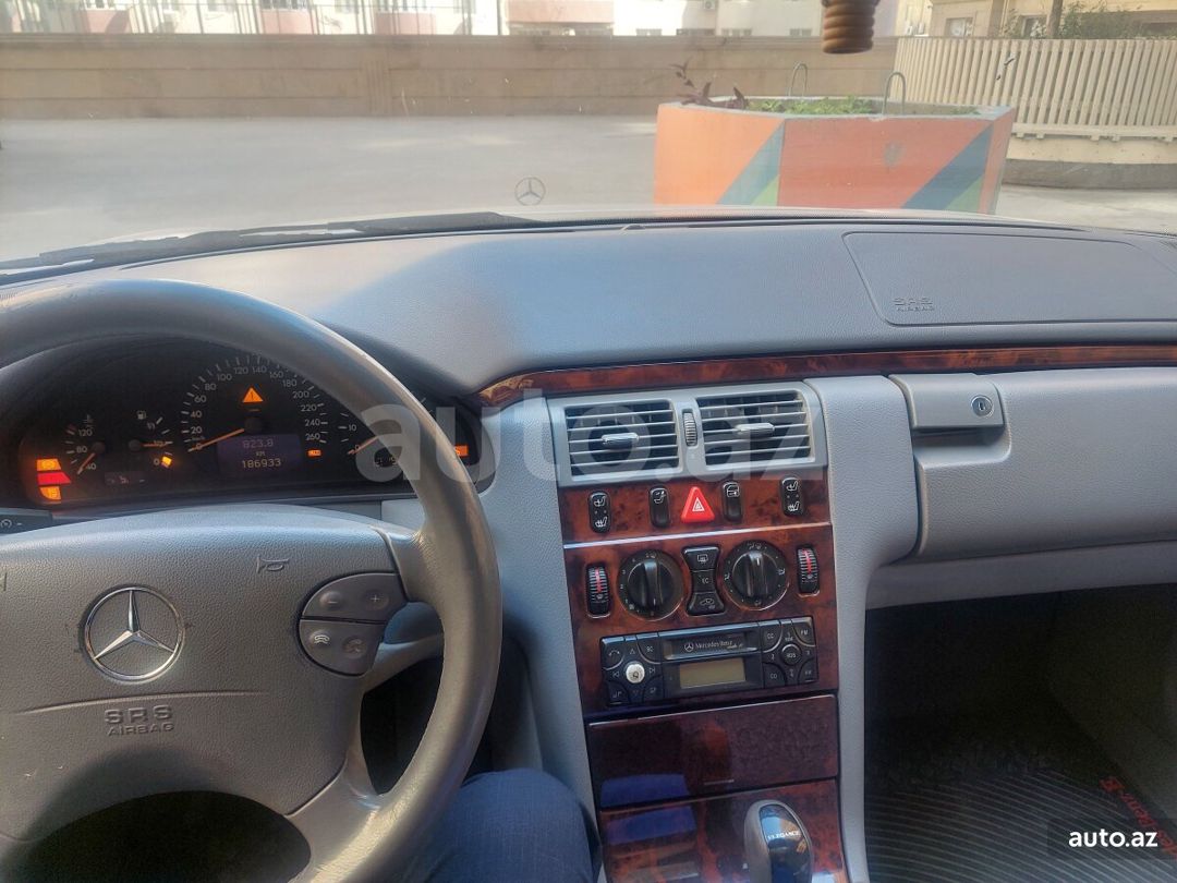 Mercedes-Benz E 240, 2000 90-MV-967 — Avtomobillər, Bakı (5)