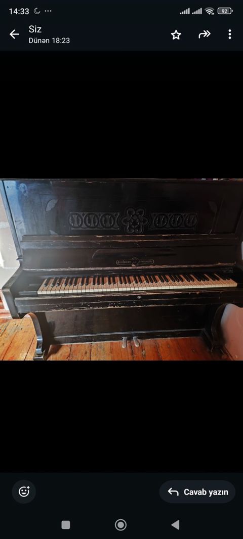 Upright piano – “Фабрика им. Молотова” (Bssr) - Tip: Akustik upright — Bakı
