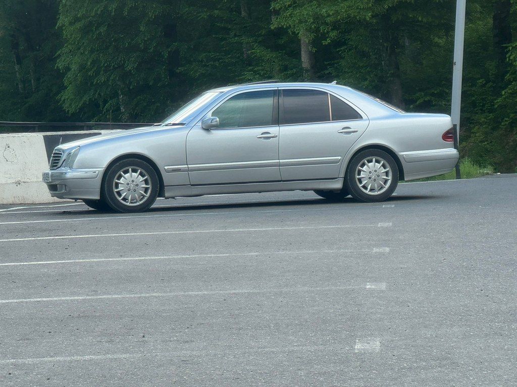 Mercedes E 220, 2.2 L, 2000 il, 450 623 km — Avtomobillər, Ağstafa (9)