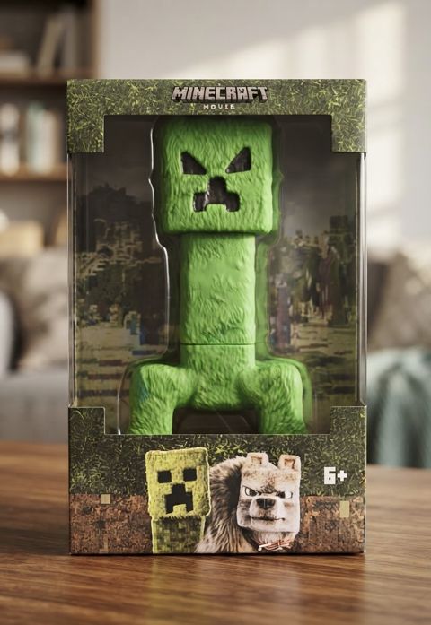 Oyun fiquru MK705 Minecraft Creeper, 6+, 15 sm — Bakı