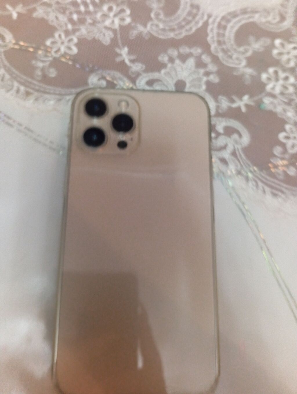 IPhone 12 Pro Max, Qızılı, Qırıq — Apple iPhone, Bakı (4)