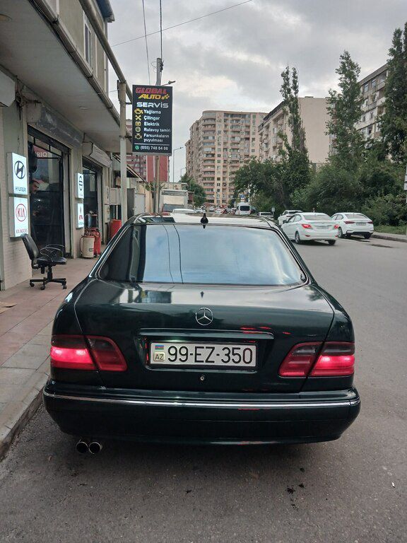 Mercedes E 280, 2.8 L, 1998 il, 286 000 km 99-EZ-350 — Avtomobillər, Bakı (4)