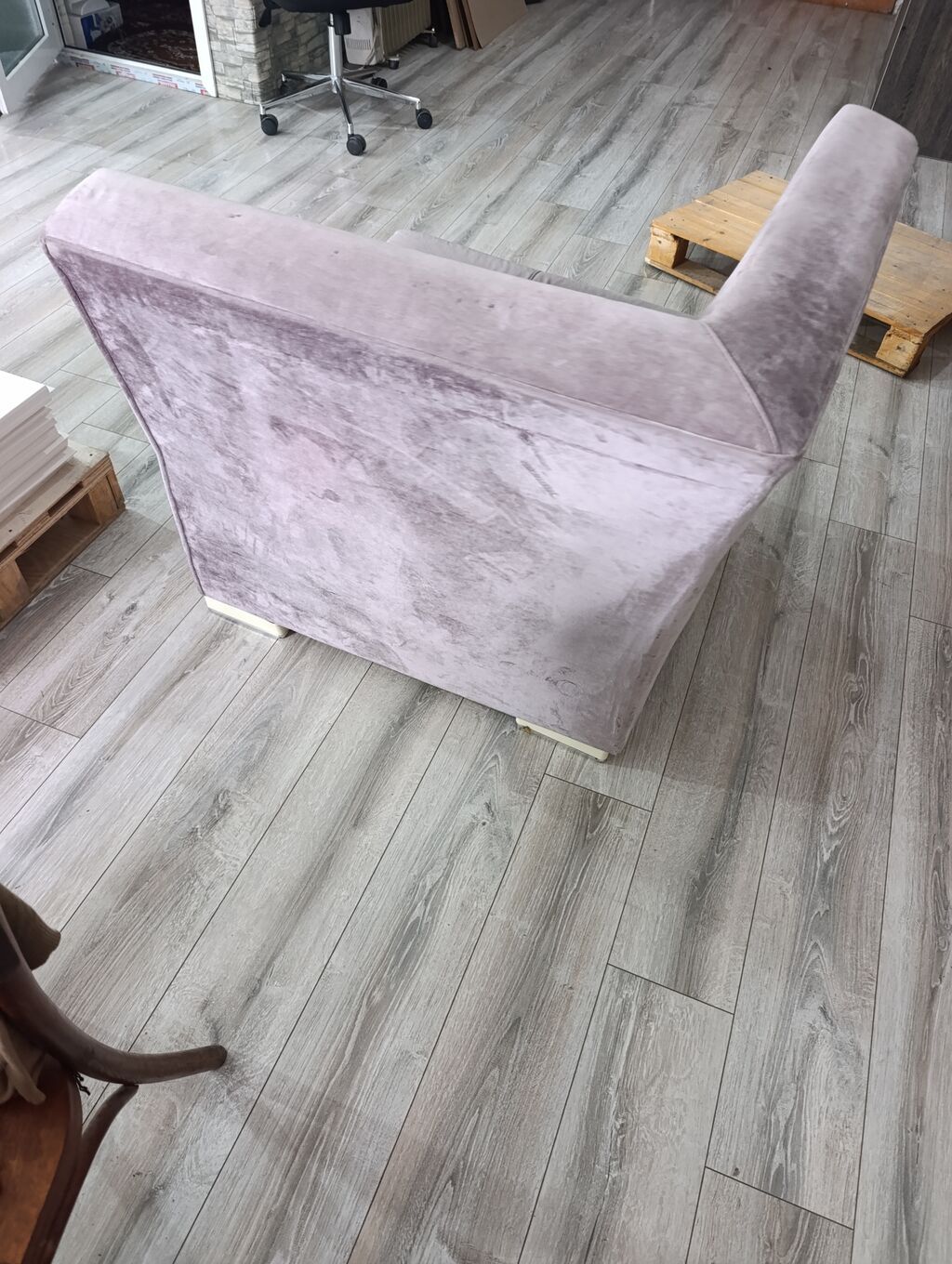 İşlənmiş, Kreslo, Vеlur parça, Kredit yoxdur, Ödənişli çatdırılma — Kreslolar, Bakı (4)