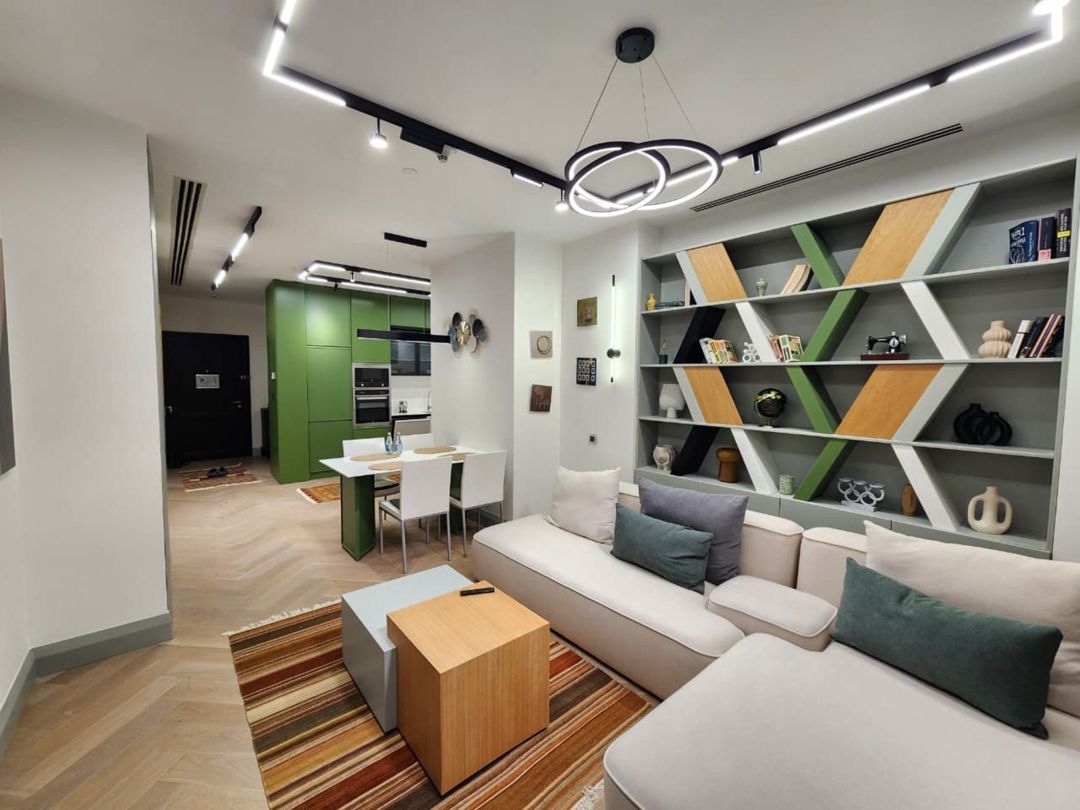 İcarəyə verilir 2 otaqlı yeni tikili 92 m² — Mənzil, Bakı (11)