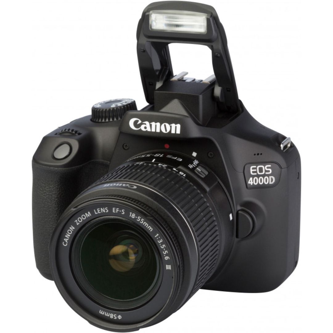 Fotoaparat Canon EOS 4000D 18-55+SB130+16GB — Fotoaparat, Bakı