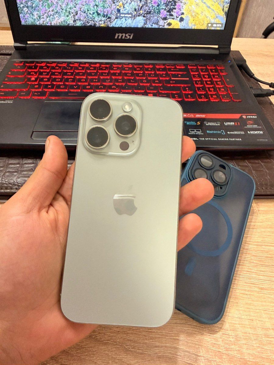 Apple iPhone 16 Pro Natural Titanium 256GB/8GB — Smartfonlar, Bakı (2)