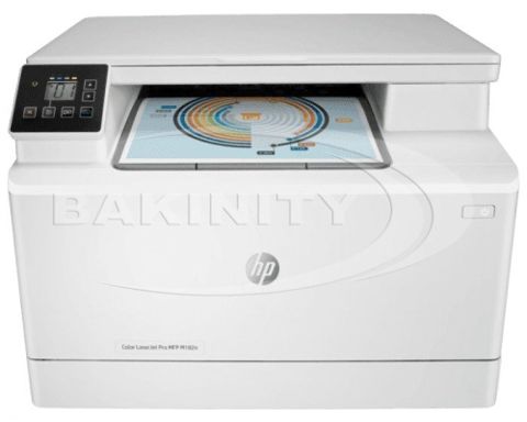 Printer HP Color LaserJet Pro MFP M182n (7KW54A) — 850 ₼ · Bakı · Printerləri Printer HP Color LaserJet Pro MFP M182n (7KW54A) — Bakı