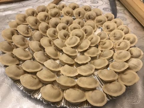 Ev üsulu donuzlamasız pelmeni – dondurulmuş - Xəmiri: əl ilə — Digah