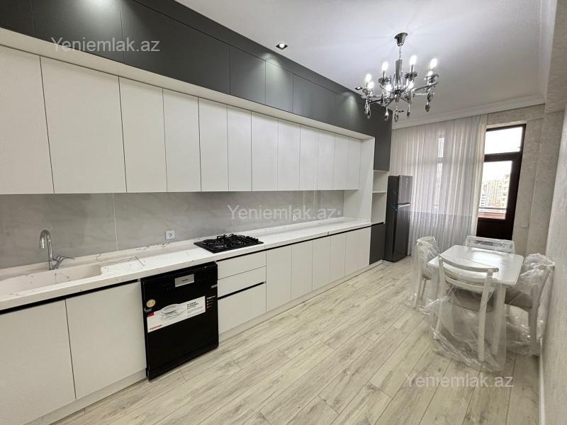 Kirayə 3 otaqlı Bina evi menzil (Yeni tikili), 151 m², Nərimanov rayonu — Mənzil, Bakı (8)