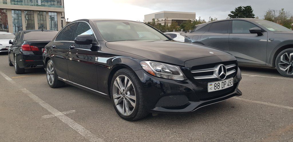 Mercedes C 300, 2.0 L, 2017 il, 162 000 km 88-DP-493 — Avtomobillər, Bakı (3)