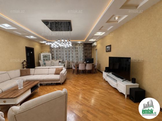 Satılır 4 otaqlı 200 m² yeni tikili Rusiya səfirliyi — Mənzil (4)