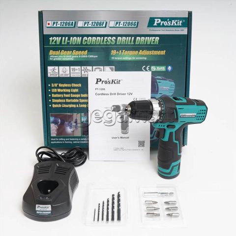 12V Li-Ion Simsiz Drel Pro'skıt PT-1206F — 199.99 ₼ · Bakı · Mallar 12V Li-Ion Simsiz Drel Pro'skıt PT-1206F — Bakı