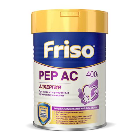 Xüsusi quru qarışıq Friso PEP АС, 0-12 ay, 400 q — Bakı