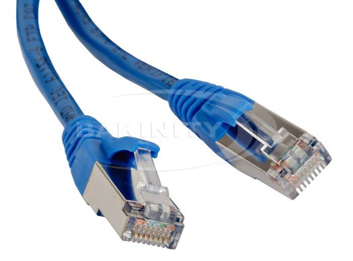 Hyperline PC-LPM-STP-RJ45-RJ45-C5e-1.5M-LSZH-BL F/utp Cat.5е Lszh 1.5 m — Kabelləri, adapterlər və keçidçilər, Bakı