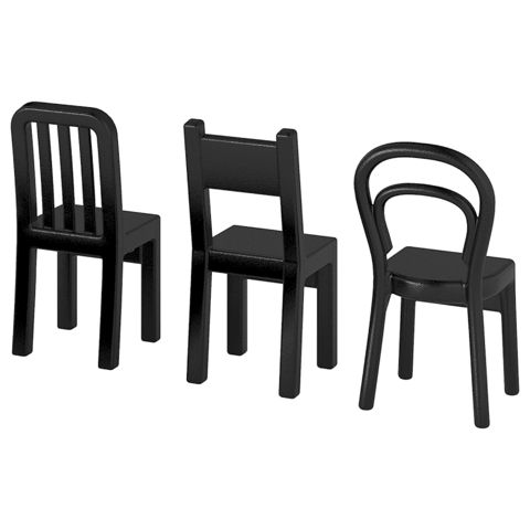 Qarmaqlar IKEA Fjantig 203.643.58, 12 sm, qara — Bakı
