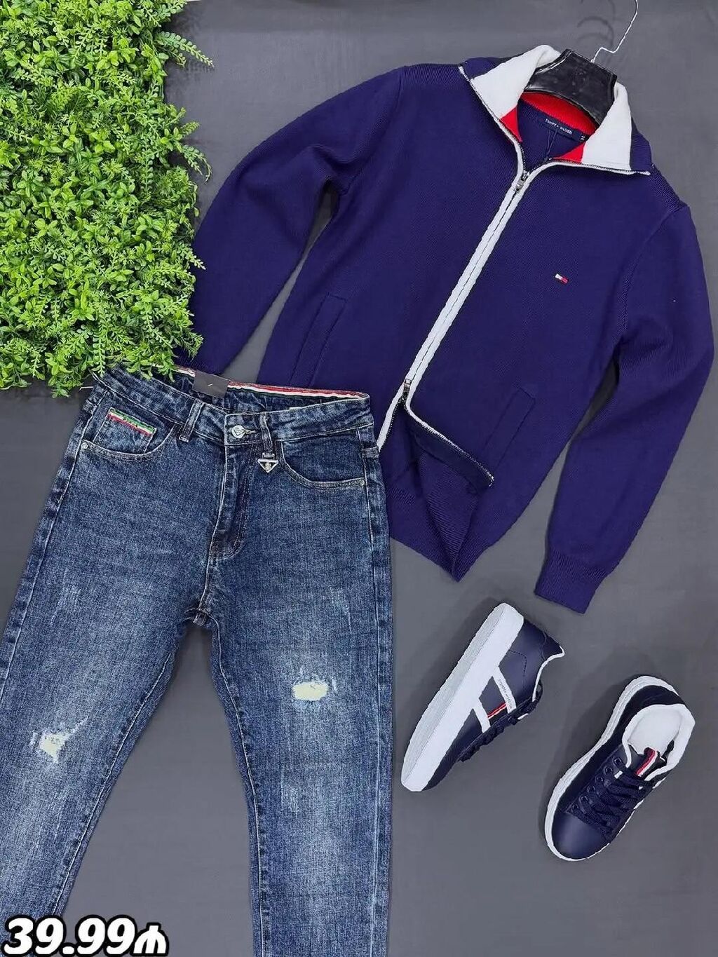 İdman dəsti, Tommy Hilfiger, rəng - Ağ — İdman geyimi, Bakı (6)