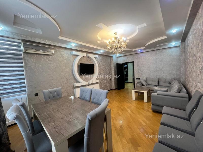 Kirayə 3 otaqlı Bina evi menzil (Yeni tikili), 100 m², Nərimanov rayonu — Mənzil, Bakı (2)