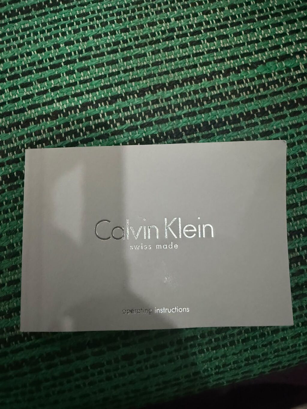 Calvin Klein kişilər üçün xronoqraf saat - Brend: Calvin Klein (CK) — Qol saatları, Bakı (6)