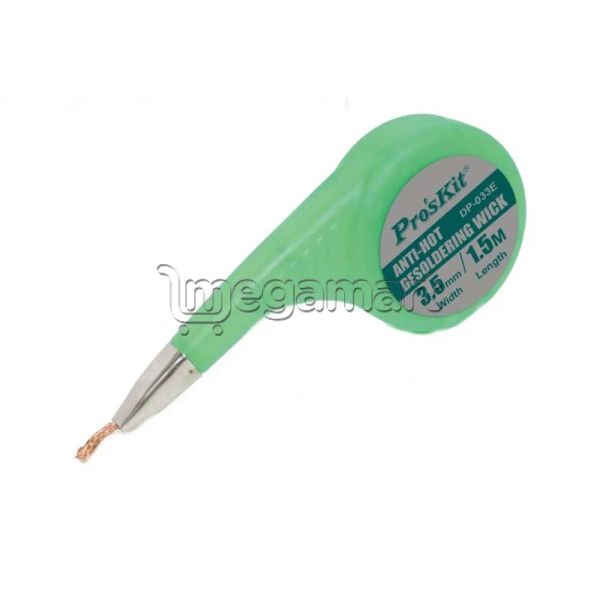 Qalaysoran lent Pro'sKit DP-033E Anti-Hot Desoldering Wick (3.5mm) — Elektrik alətləri, Bakı