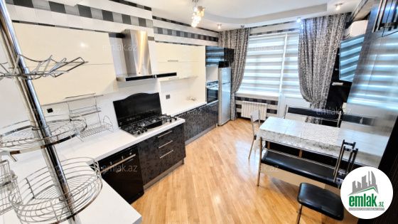 İcarəyə verilir 3 otaqlı 135 m² yeni tikili Şah İsmayıl Xətai m — Mənzil (4)