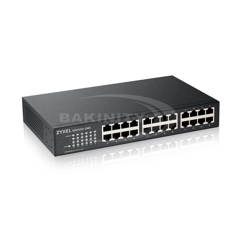 Kommutator Zyxel GS1100-24E-EU0103F — Kommutatorlar və marşrutlayıcılar, Bakı (2)