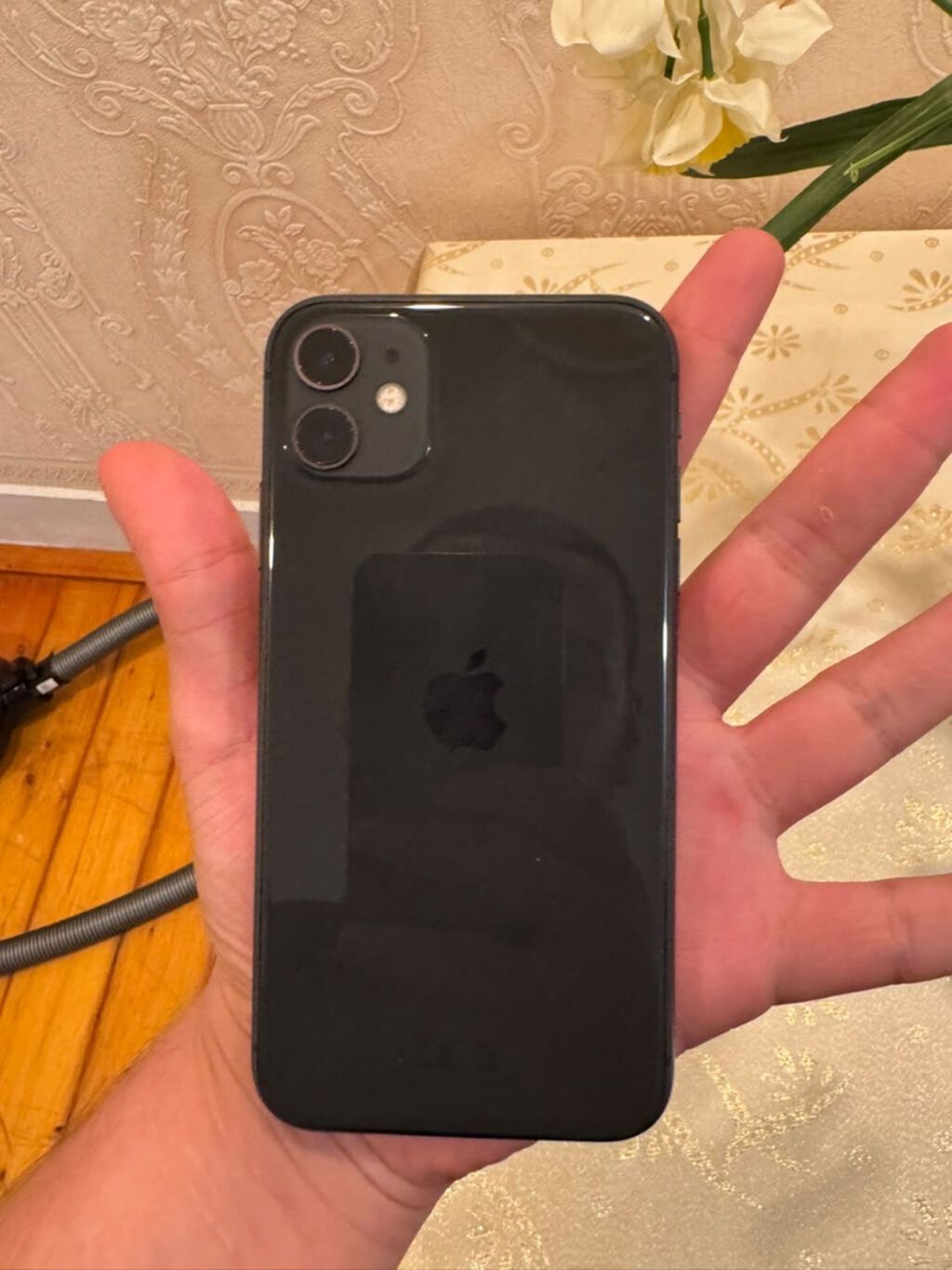 IPhone 11, 64 GB, Qara, Zəmanət, Barmaq izi, Face ID — Apple iPhone, Mingəçevir (4)