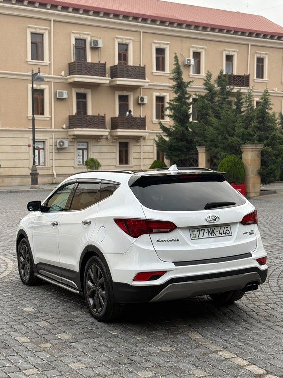 Hyundai Santa Fe, 2.0 L, 2018 il, 110 000 km 77-NK-445 — Avtomobillər, Bakı (8)