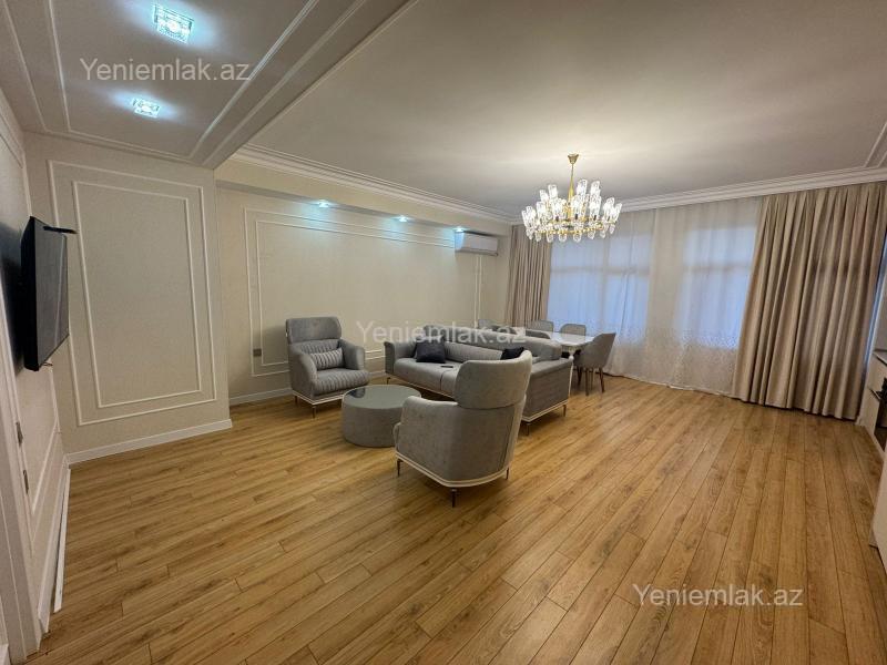 Kirayə 4 otaqlı Bina evi menzil (Yeni tikili), 160 m², Nərimanov rayonu — Mənzil, Bakı (4)
