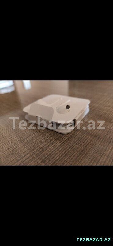 apple iphone X qutusundan cixan orijinal qulaqliq və adapter — Smartfon aksesuarları, Bakı (5)