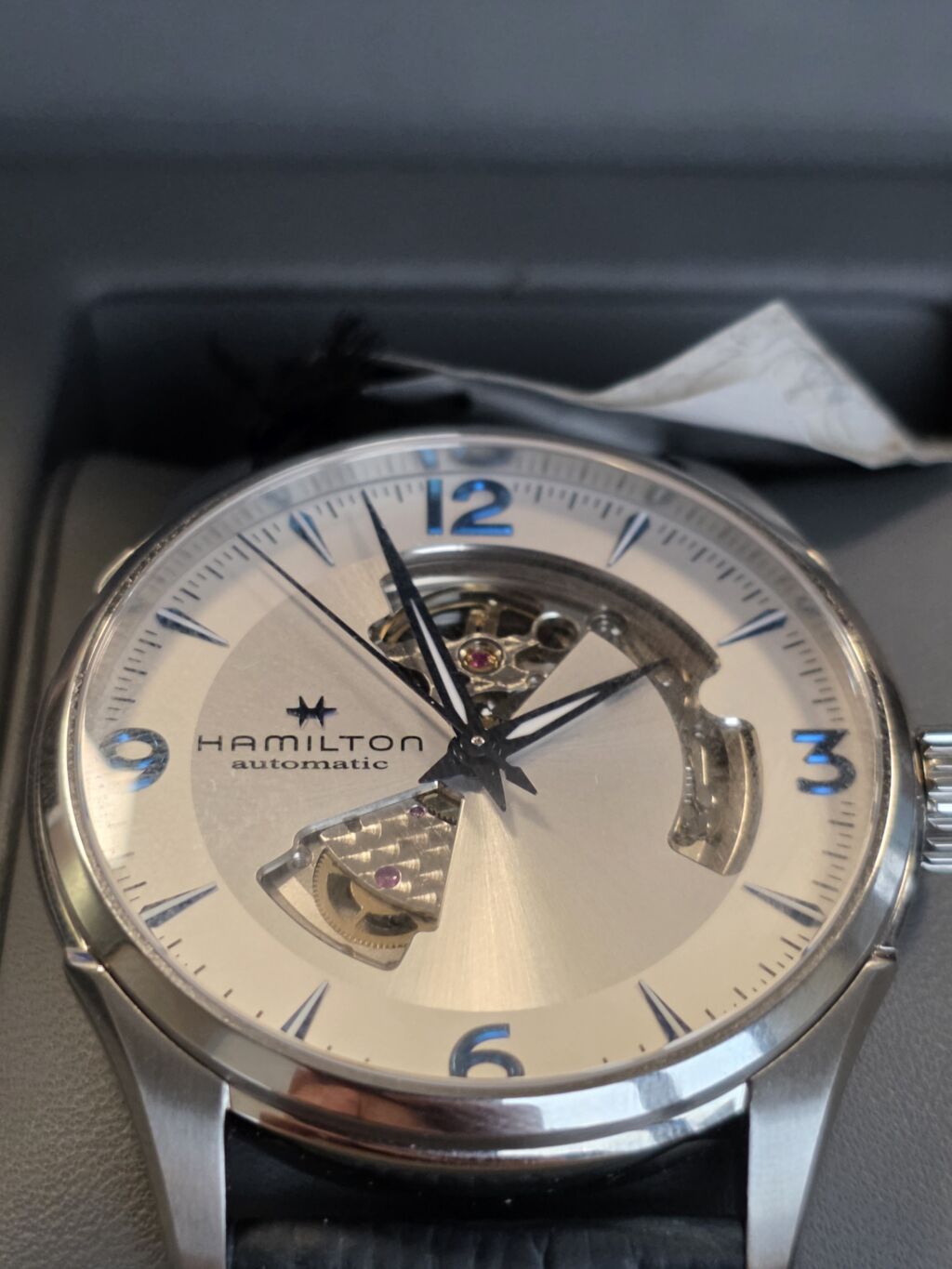 Hamilton Jazzmaster Open Heart 42 mm Automatic qol saatı - Mexanizm — Qol saatları, Bakı