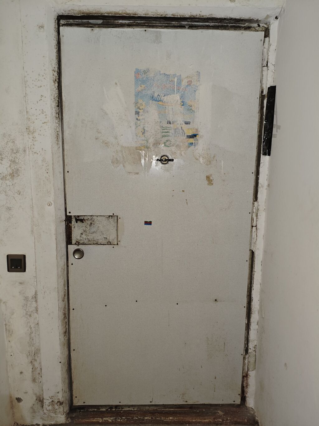 Dəmir giriş qapısı — Pəncərələr, qapılar, balkonlar, Bakı (2)