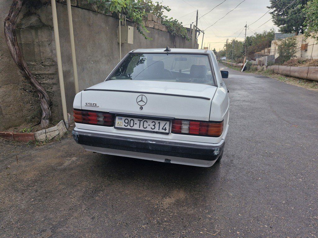 Mercedes 190, 2.0 L, 1992 il, 542 687 km 90-TC-314 — Avtomobillər, Bakı (3)