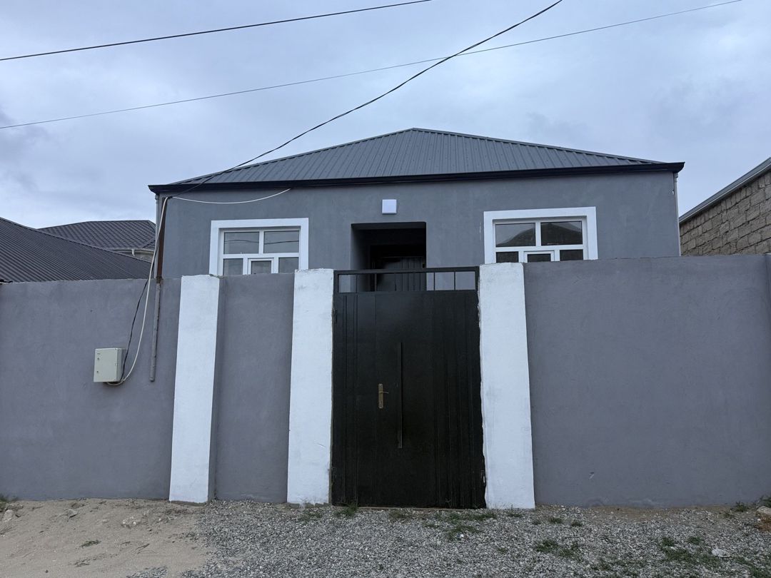 Satılır 3 otaqlı həyət evi/bağ evi 85 m² — Ev, villa, Bakı