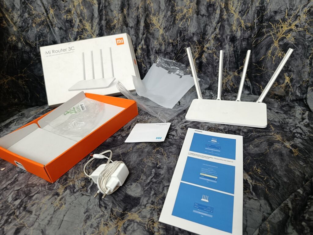 Xiaomi Mi Router 3C Wi‑Fi routeri Xüsusiyyətlər: - 4 yüksək qazanclı — Şəbəkə və server avadanlığı, Digah (4)