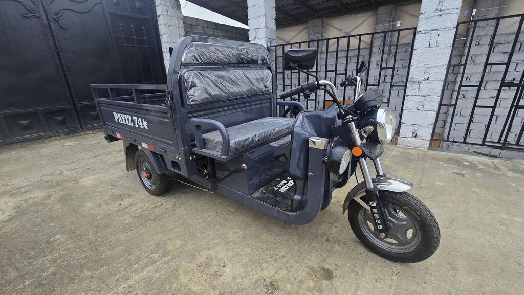 Muravey Payız 74 Elektrik mühərrikli üçtəkərli yük motoru — Kvadrosikllər və baqqilər, Quba (2)